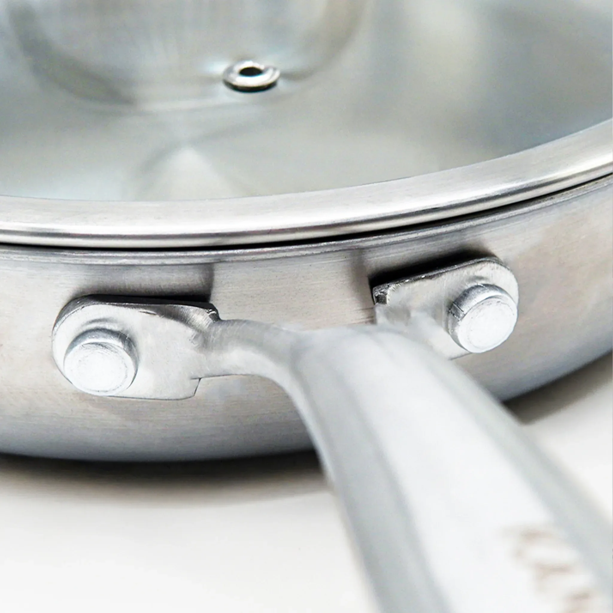 Sartén N24 Acero Inox con Tapa