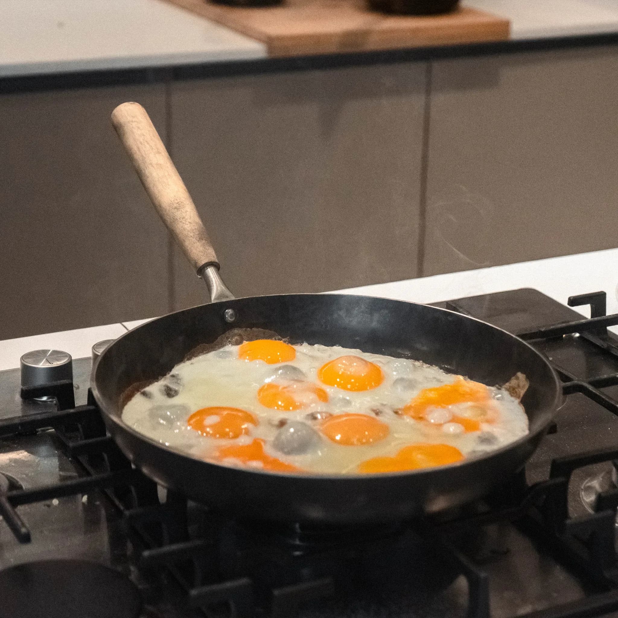 Sartén N30 | Carbonada con mango de madera