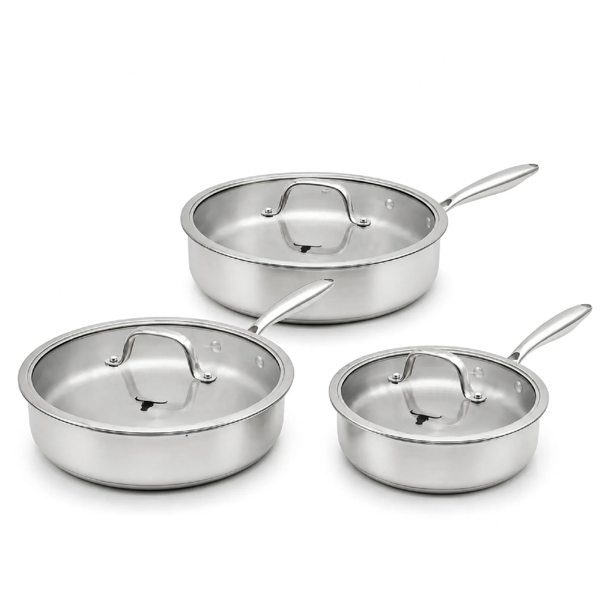 Set x3 Acero Inoxidable