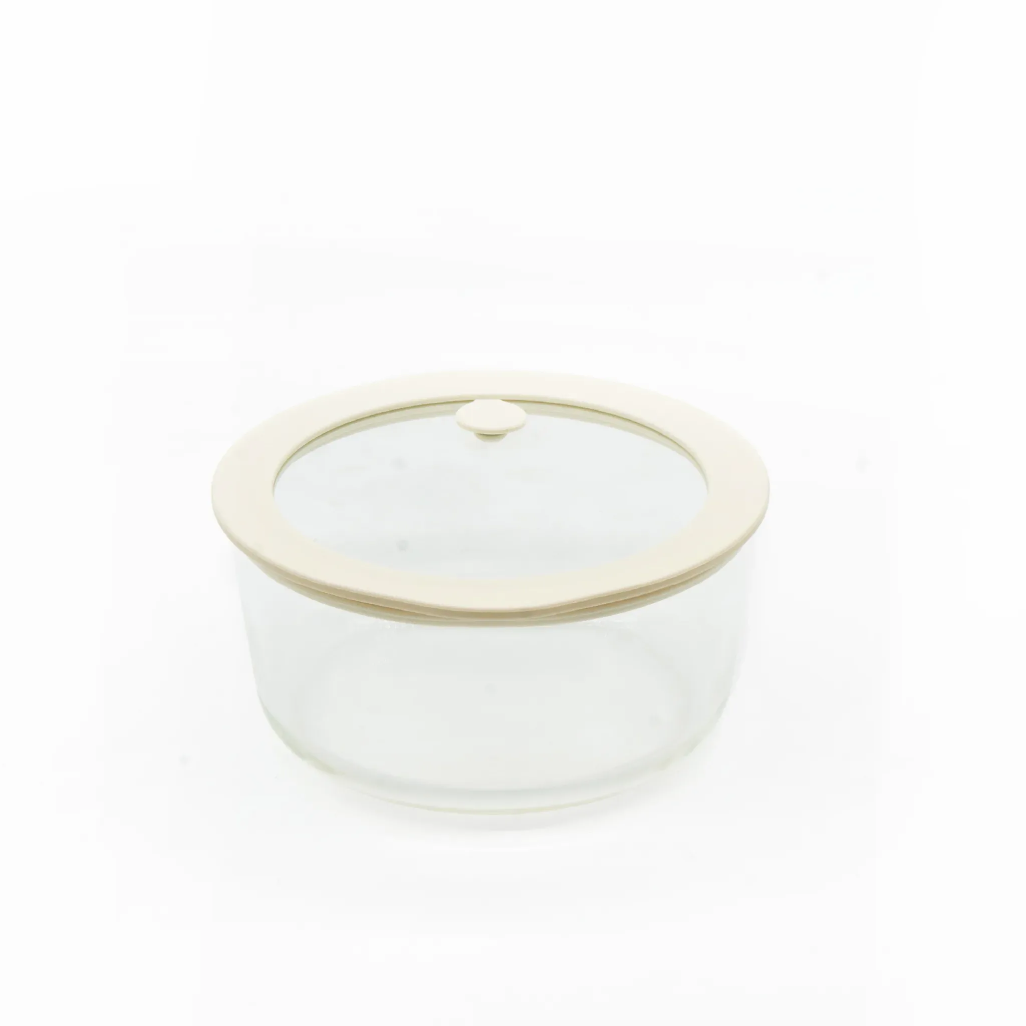 Contenedor hermético de vidrio 0.9 L | Blanco | By Home Concept