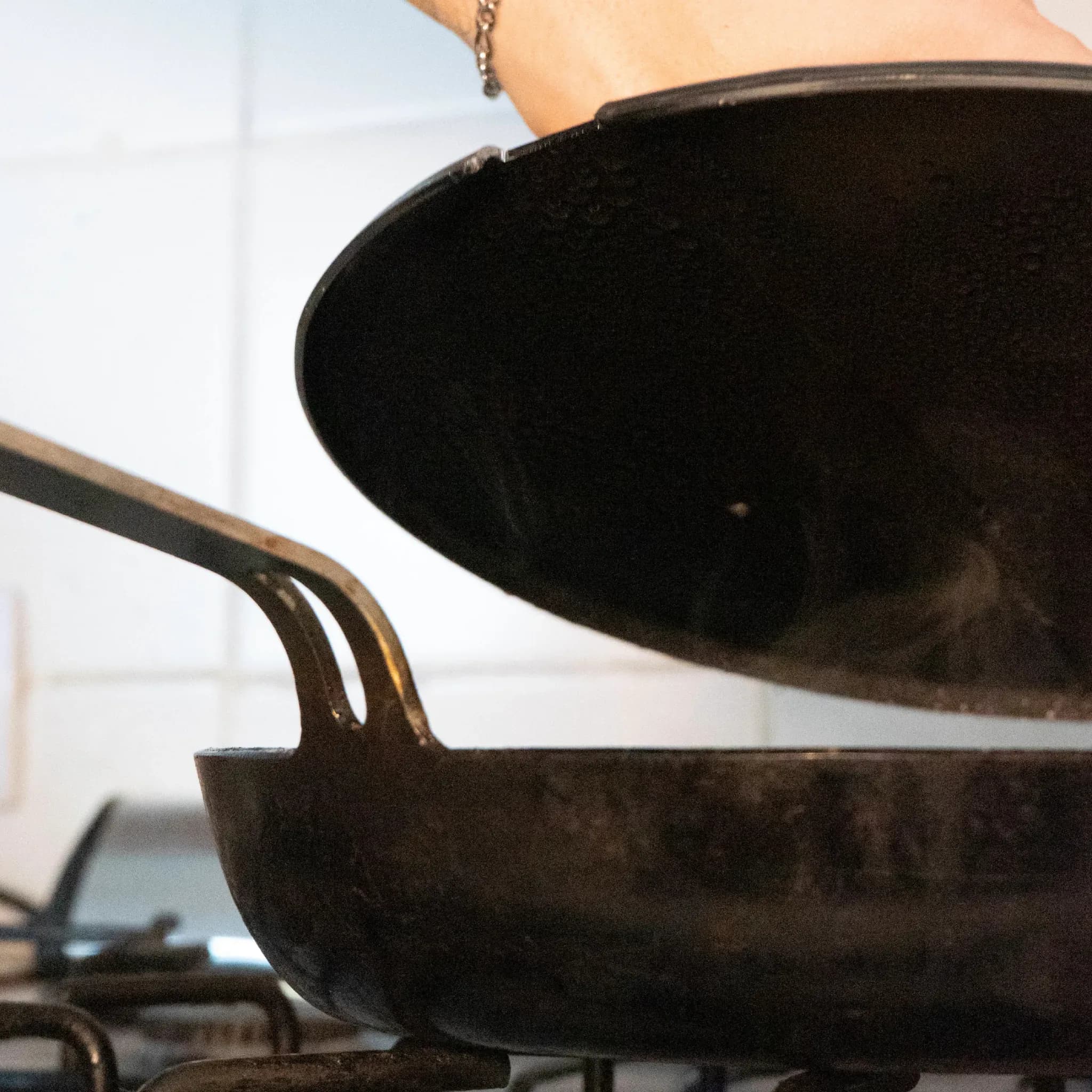 Tapa De Hierro 20cm Para Sartén Kankay N20 Carbonada Negro