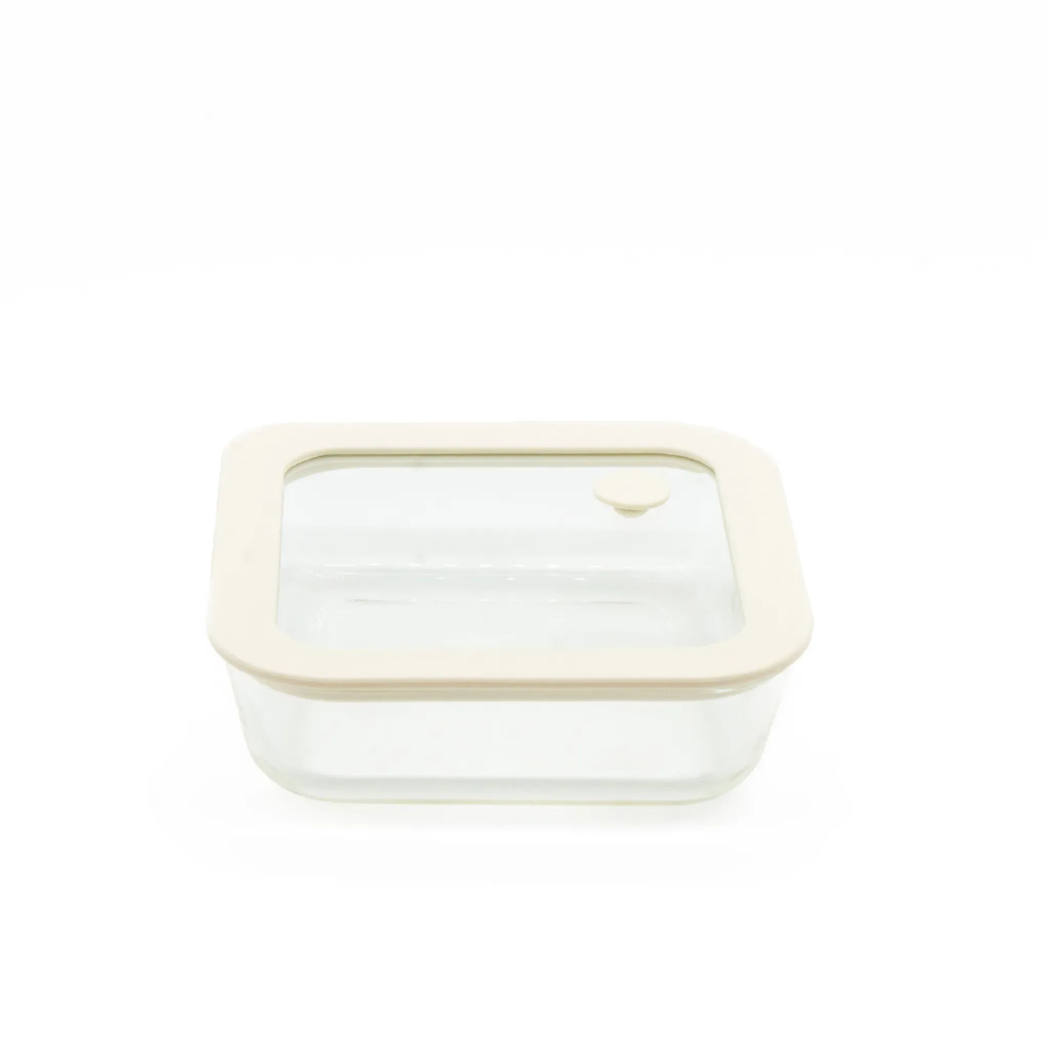 Contenedor hermético de vidrio 0.61 L | Blanco | By Home Concept