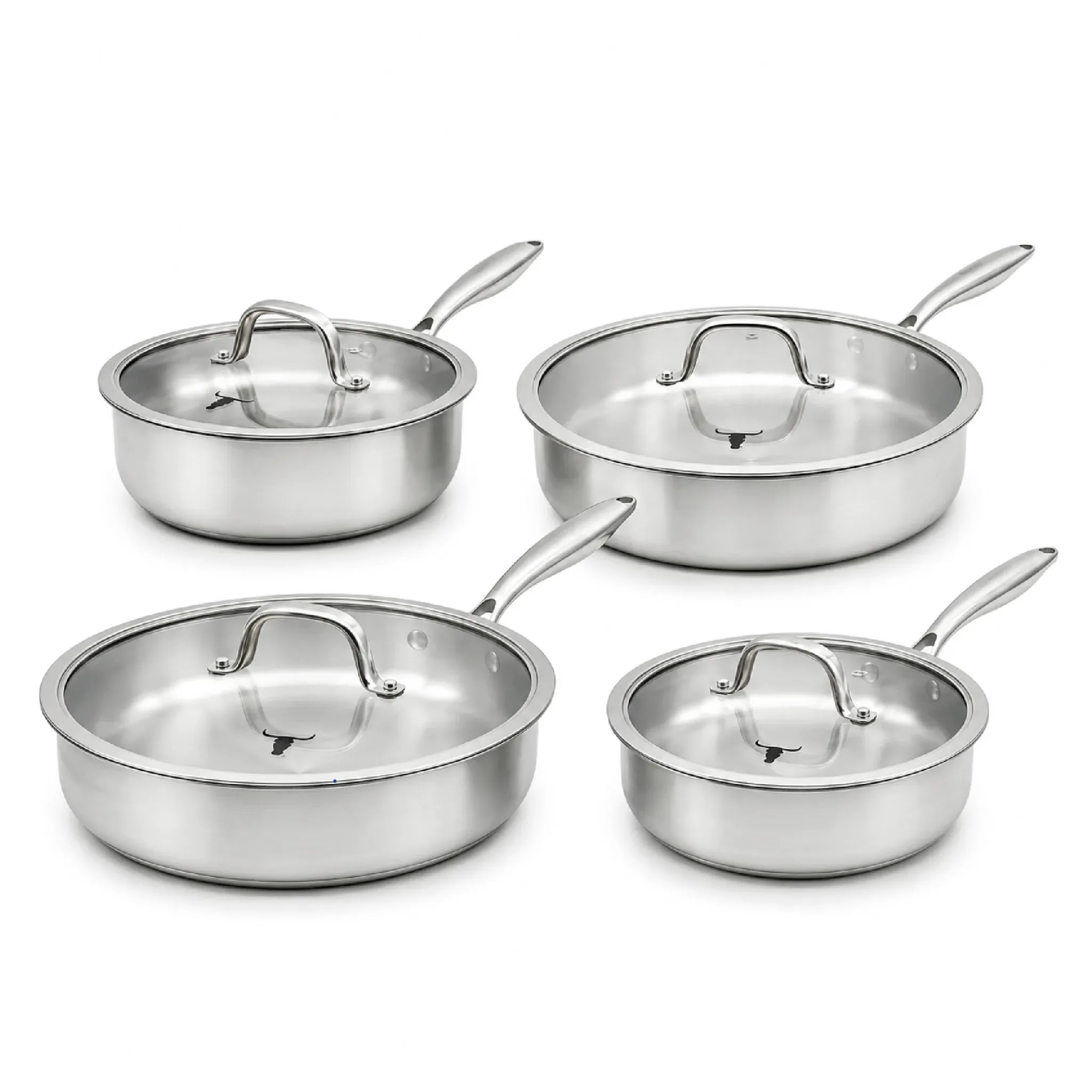 Set x4 Acero Inoxidable