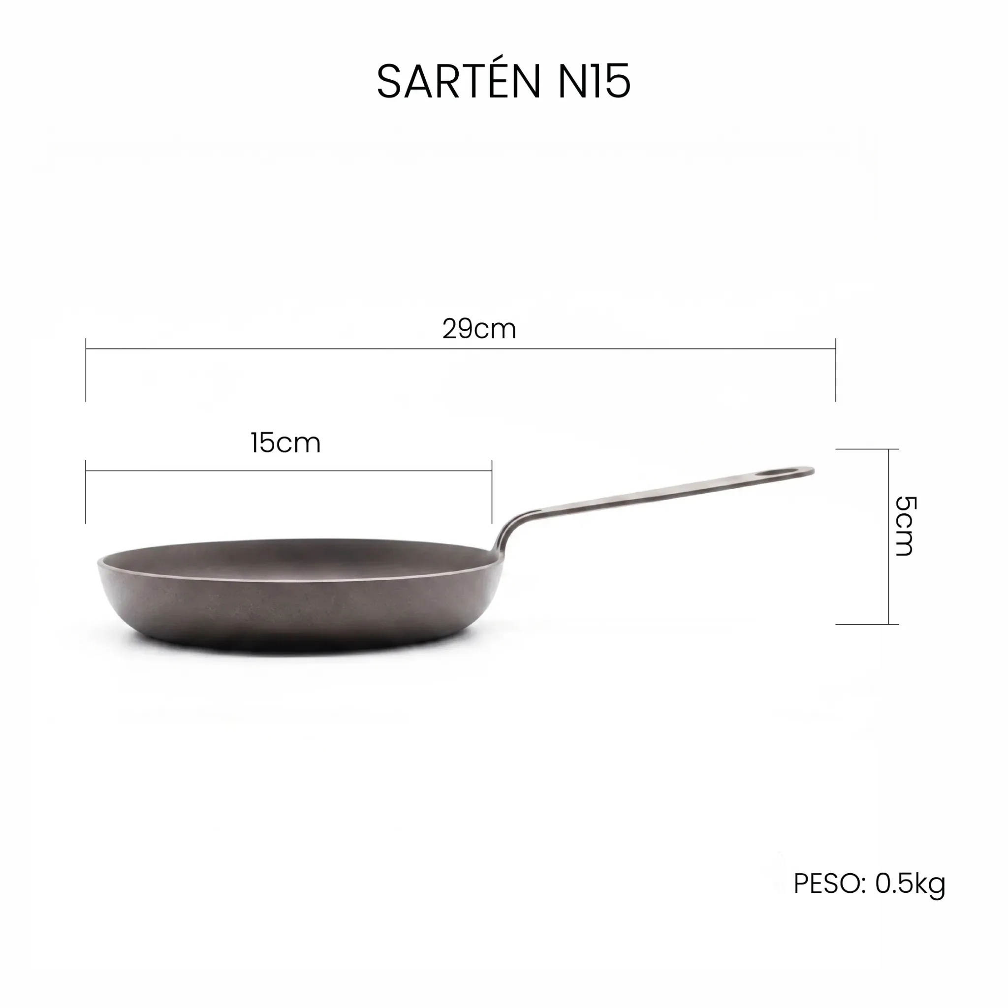 Sartén N15 | Curada